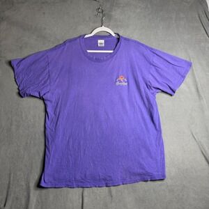 Crown Royal T Shirt Adult XL Short Sleeve Purple Graphic Tee